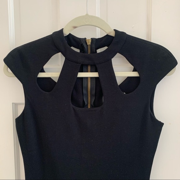 ❌SOLD❌ Black Cut Out Bodycon Dress - Picture 3 of 5